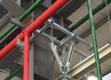 中卫市该抗震支架的整体式支吊架结构协调性好